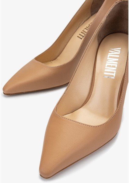 Nuc Kadın Nude Deri Topuklu Ayakkabı 613 27235 Bn Ayk Y24 modelleri