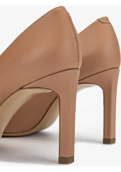 Nuc Kadın Nude Deri Topuklu Ayakkabı 613 27235 Bn Ayk Y24 fırsatları