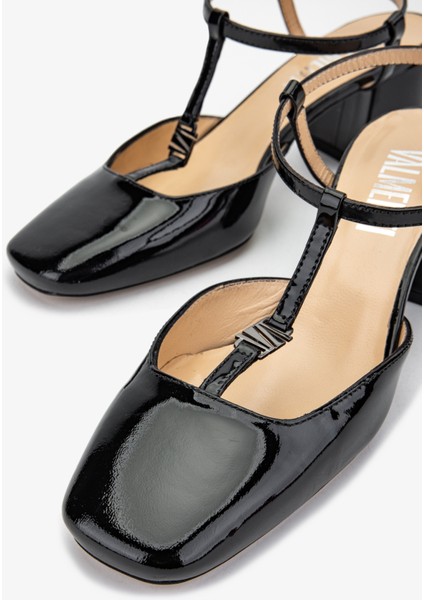 Rachelle Kadın Siyah Rugan Deri Topuklu Ayakkabı 613 27271 Bn Ayk Y24 modelleri