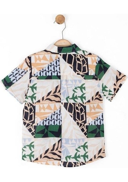 Erkek Çocuk Tropikal Gömlek modelleri