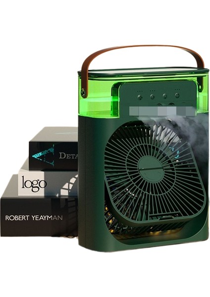 Soğutma Spreyli Fan Masaüstü Güçlü Elektrikli Fan Öğrenci Yurdu Ofis Masaüstü Küçük Fan (Yurt Dışından)
