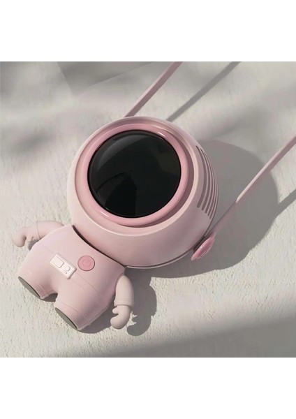 Dış Mekan Kullanımı, Elde Taşınabilir ve Askı Fanı Için Taşınabilir Şarj Edilebilir Mini Astronot USB (Yurt Dışından)