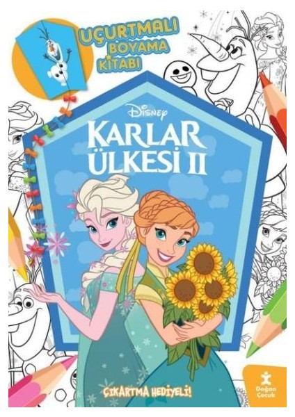 Disney Karlar Ülkesi Uçurtmalı Boyama Kitabı