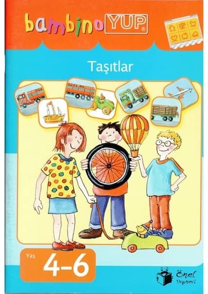 BambinoYUP 4 - 6 Yaş Meslekler ve Taşıtlar Serisi Dikkat Geliştirme Kitapları