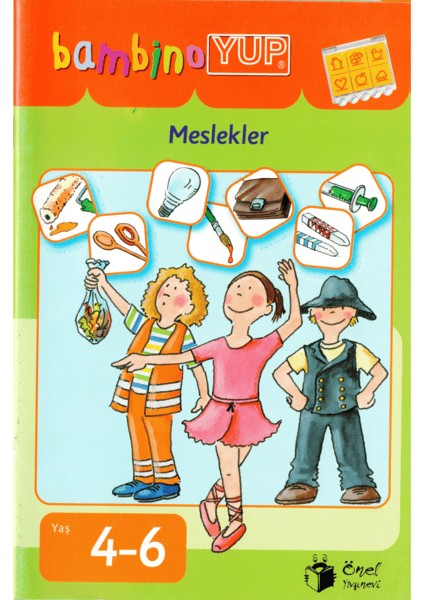 BambinoYUP 4 - 6 Yaş Meslekler ve Taşıtlar Serisi Dikkat Geliştirme Kitapları fiyatları
