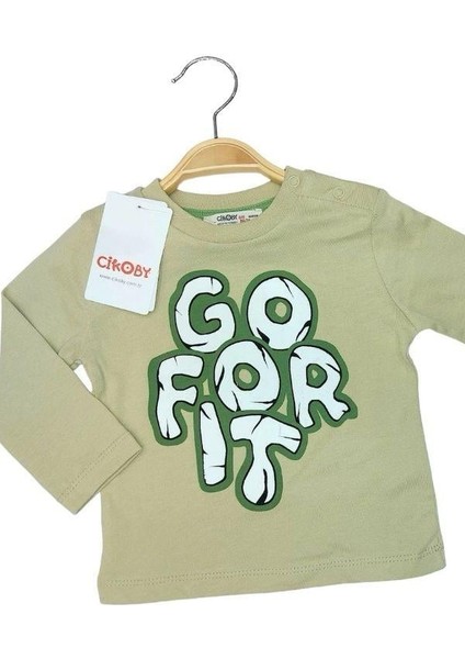 Erkek Bebek Pamuklu Ince Uzun Kollu T-Shirt modelleri