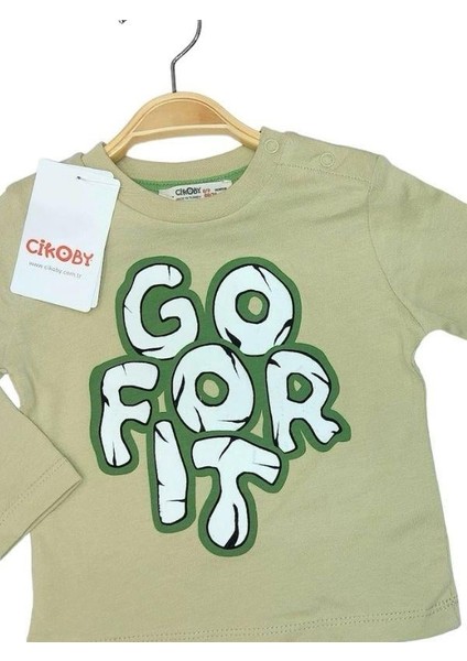 Erkek Bebek Pamuklu Ince Uzun Kollu T-Shirt indirimleri
