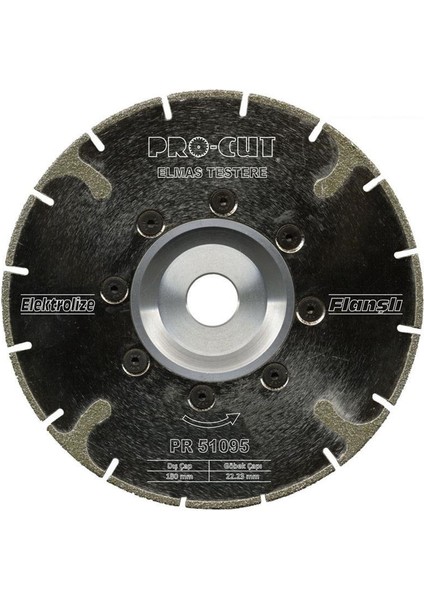 PR51098 200 mm Elektrolize Kesim Bıçağı
