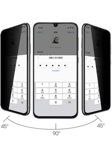 Samsung A30 Uyumlu Hayalet Ekran Gizli Tam Kaplayan Kırılmaz Cam Seramik Ekran Koruyucu Film fırsatları
