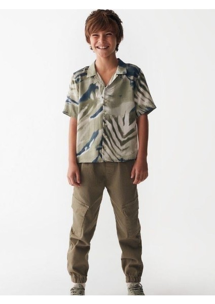 Erkek Çocuk Yumuşak Dokulu Renkli Gömlek fiyatları