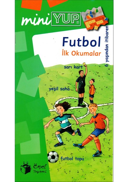 MiniYUP 5 - 6 Yaş Görsel ve Matematiksel Zeka Geliştirme - Futbol Kitapları