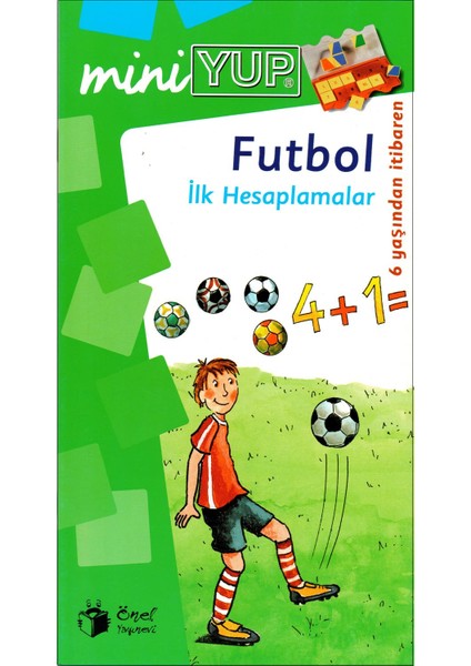 MiniYUP 5 - 6 Yaş Görsel ve Matematiksel Zeka Geliştirme - Futbol Kitapları