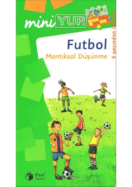 MiniYUP 5 - 6 Yaş Görsel ve Matematiksel Zeka Geliştirme - Futbol Kitapları