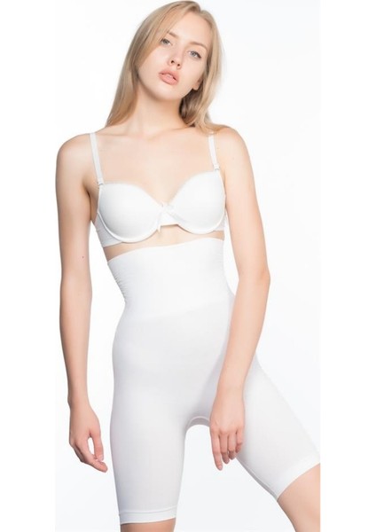 2074 Yüksek Bel Desenli Double Uzun Paçalı Korse fiyatları