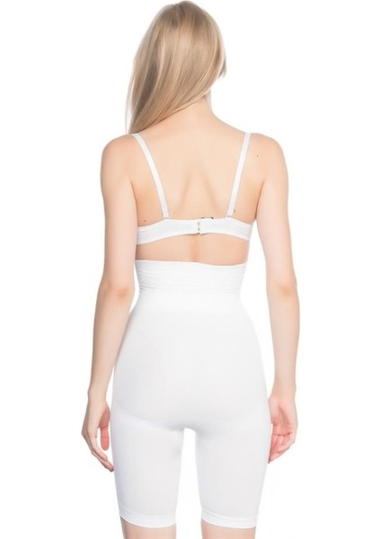 2074 Yüksek Bel Desenli Double Uzun Paçalı Korse modelleri