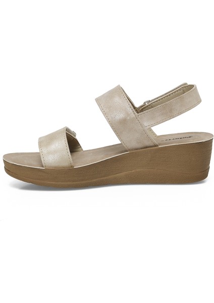 166426.Z4FX Altın Kadın Comfort Sandalet