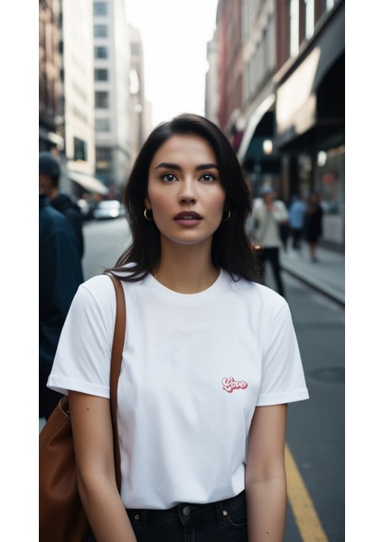 Kadın Baskılı T-Shirt Kadın Tişört modelleri