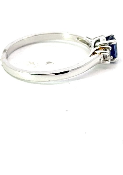 0,65 Ct Safir Taşlı Pırlanta Yüzük fırsatları