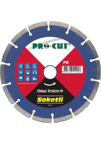 PR54101 115 mm Soketli Kesim Bıçağı