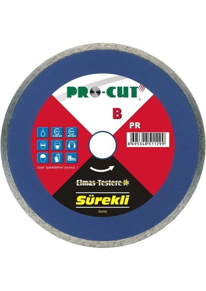 PR51127 125 mm Sürekli Kesim Bıçağı