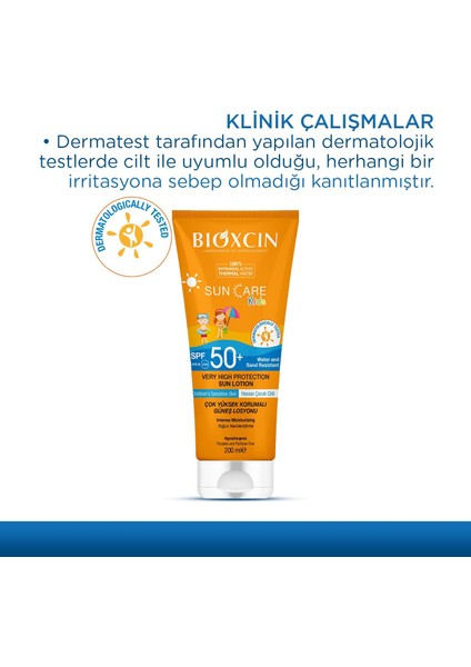 Sun Care Çok Yüksek Korumalı Çocuk Güneş Kremi,% 100 Botanik Aktif, 50 Spf, 200 ml modelleri