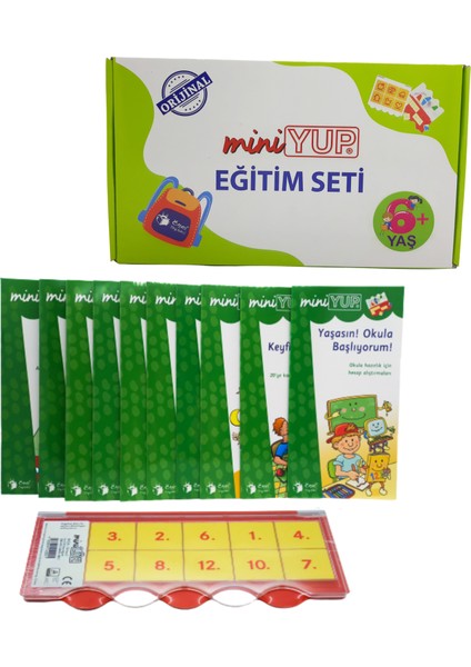 MiniYUP 6+ Yaş Dikkat Geliştirme Zeka Güçlendirme Eğitim Seti