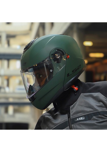 Strobe 2 Mat Yeşil Kask