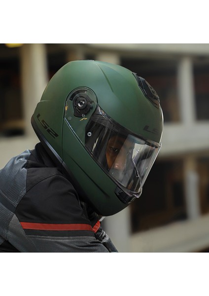 Strobe 2 Mat Yeşil Kask