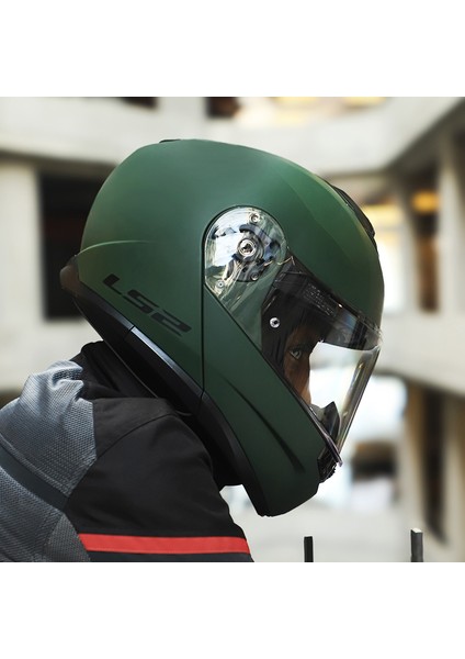 Strobe 2 Mat Yeşil Kask