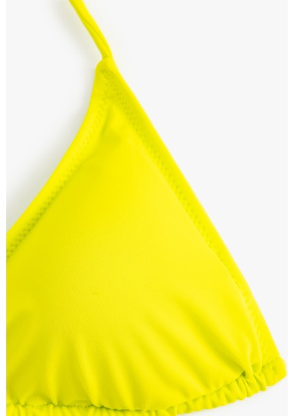 Üçgen Ipli Bikini Üstü Basic