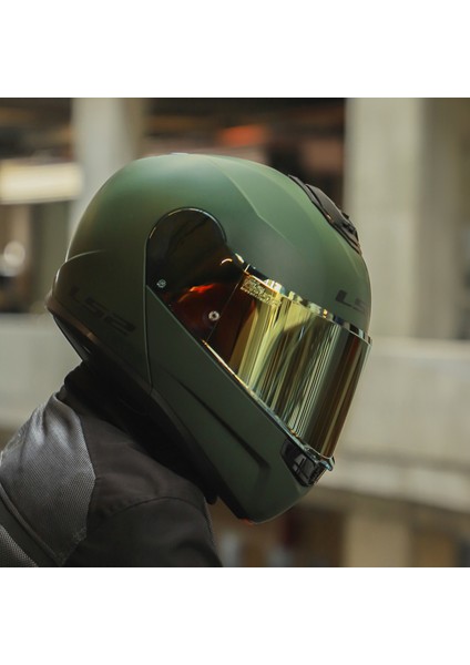 Strobe 2 Mat Yeşil Kask