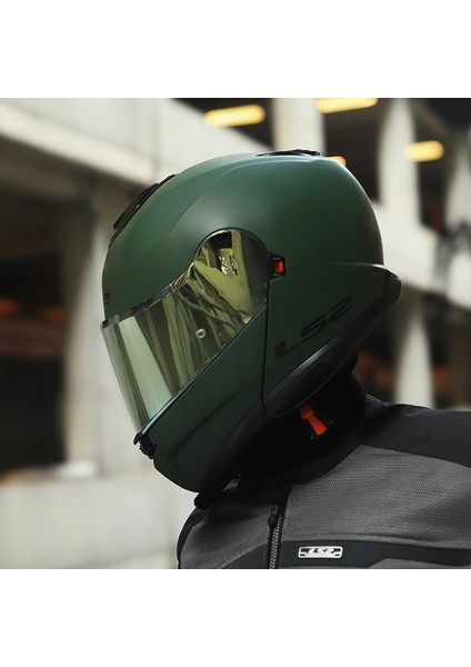 Strobe 2 Mat Yeşil Kask