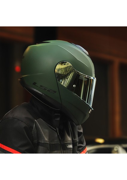 Strobe 2 Mat Yeşil Kask