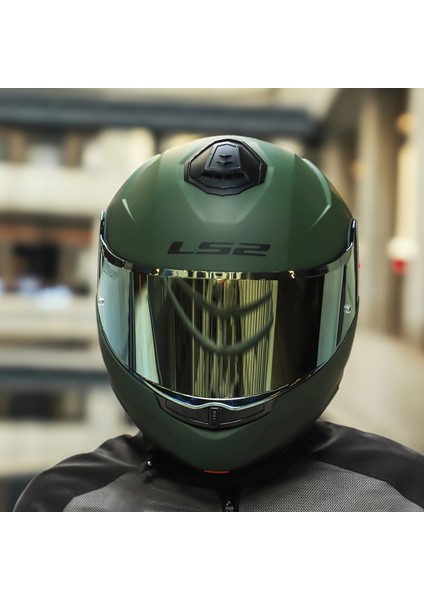 Strobe 2 Mat Yeşil Kask