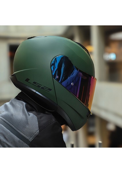 Strobe 2 Mat Yeşil Kask
