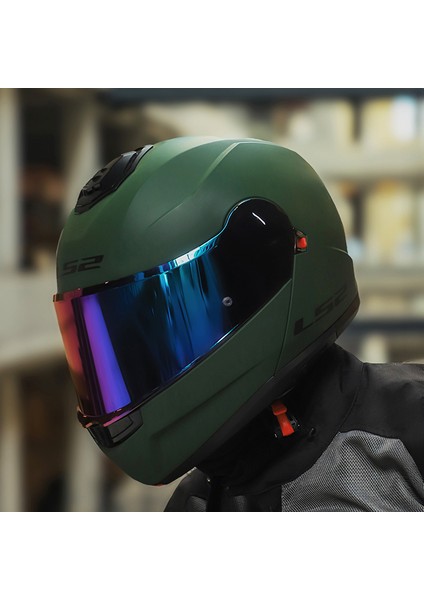 Strobe 2 Mat Yeşil Kask
