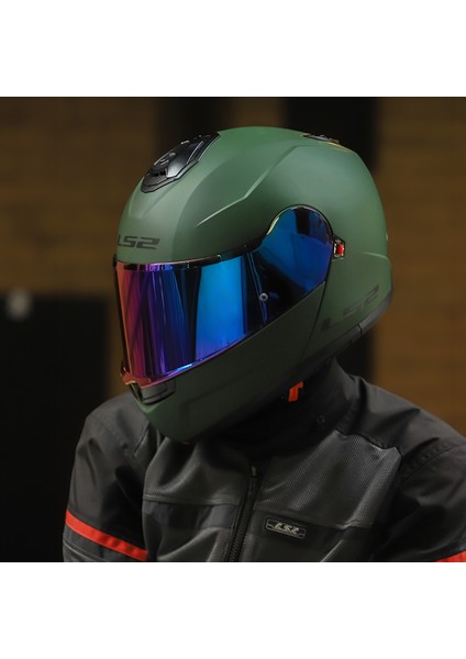 Strobe 2 Mat Yeşil Kask