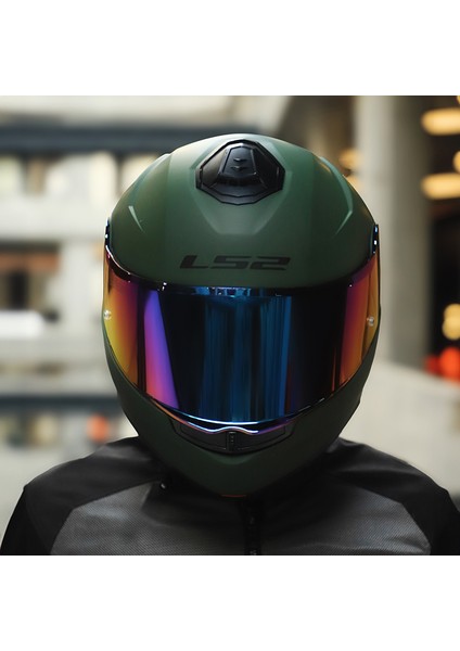 Strobe 2 Mat Yeşil Kask