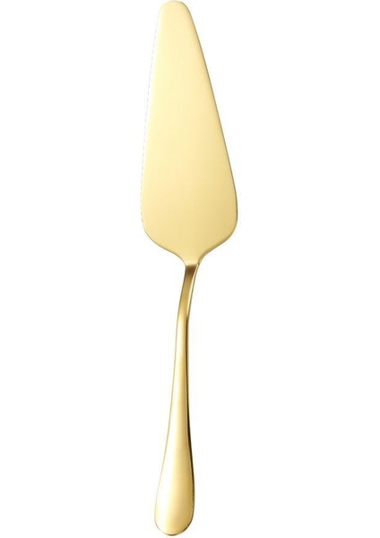 1010 Paslanmaz Çelik Gold Pasta Spatula Kek Sunum CIN748SR