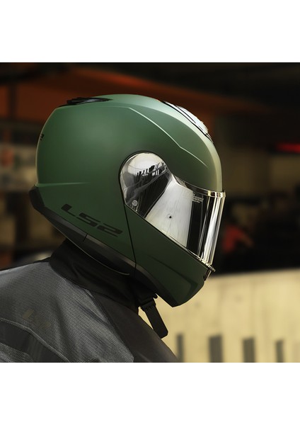 Strobe 2 Mat Yeşil Kask