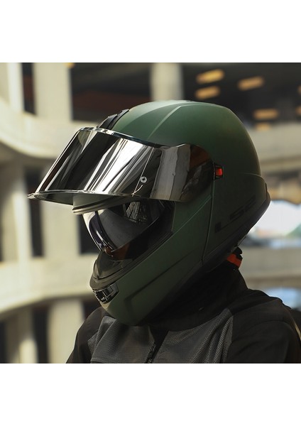 Strobe 2 Mat Yeşil Kask