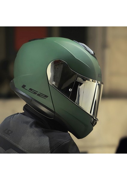 Strobe 2 Mat Yeşil Kask