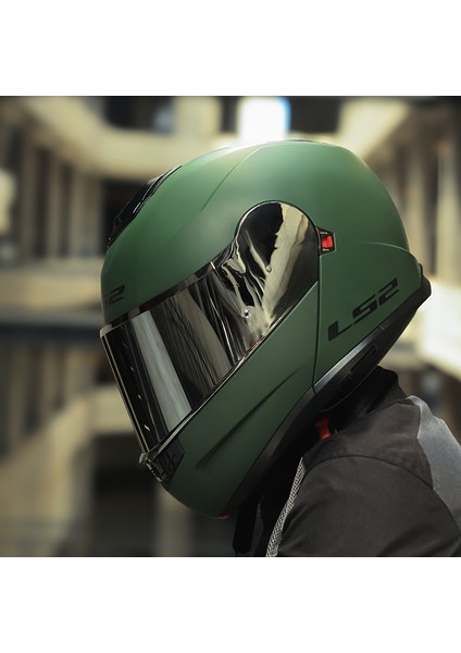 Strobe 2 Mat Yeşil Kask