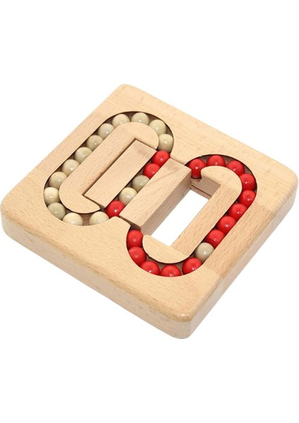 Ahşap Eğitici Rubik Küp Oyunu 12CM