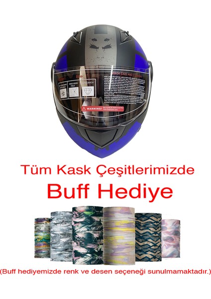 Çene Açılır Kask Z4