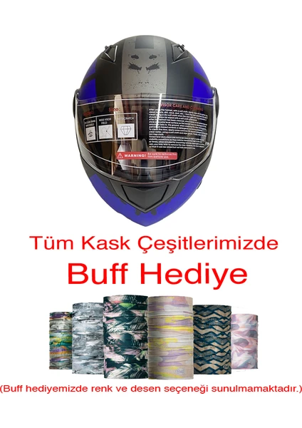 Çene Açılır Kask Z4