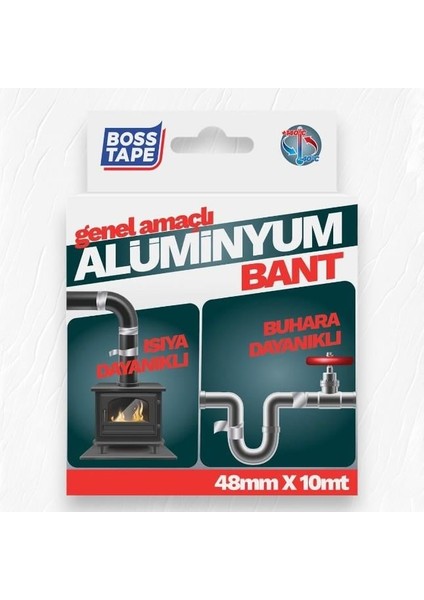 Alüminyum Bant Akrilik 48 mm x 10 mt
