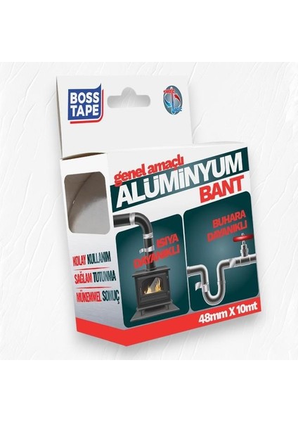 Alüminyum Bant Akrilik 48 mm x 10 mt fiyatları