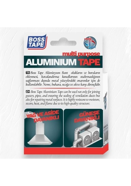 Alüminyum Bant Akrilik 48 mm x 10 mt modelleri
