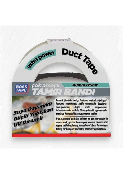 Duct Tape Tamir Bandı Şeffaf 48 mm x 25 mt